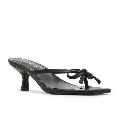 Madden Girl Charlenne Women's Slip-On Kitten Heel Sandals