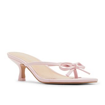 Madden Girl Charlotte Women's Slip-On Kitten Heel Sandals