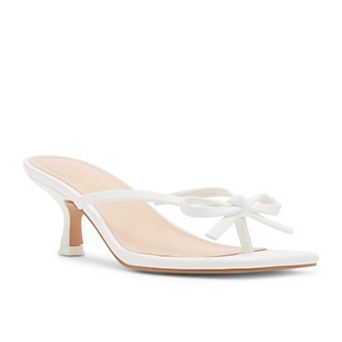 Madden Girl Charlotte Women's Slip-On Kitten Heel Sandals