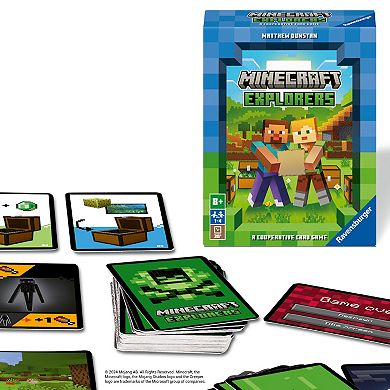 Ravensburger Minecraft Explorers Cooperative Card Game