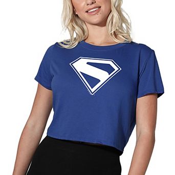 Women's DC Comics Superman 2025 New Logo Graphic Crop Tee