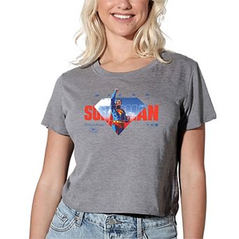 Women's DC Comics Superman Up In The Sky Graphic Tee