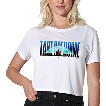 Women's DC Comics Superman Take Me Home Words Graphic Tee