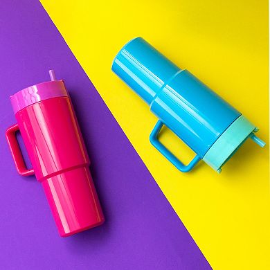 Just My Style Personalize Your Own Tumbler with 20+ Water-Resistant Decals