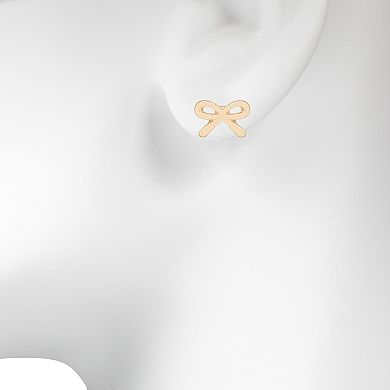 LC Lauren Conrad Bow 5-Pair Earring Set