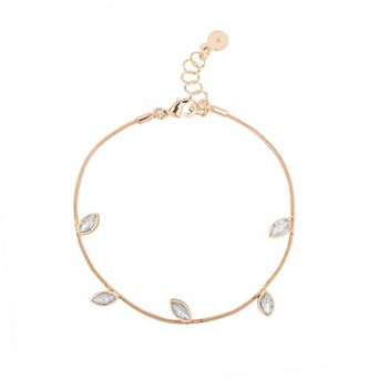 LC Lauren Conrad Bezel Stone Vine Bracelet