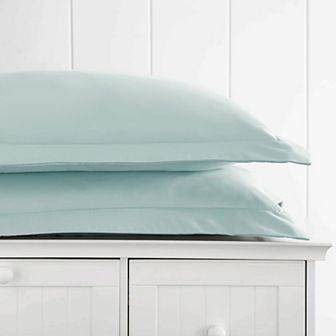 Home Collection 2 pc Premium Ultra Soft Microfiber Pillow Sham Set