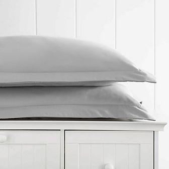Home Collection 2 pc Premium Ultra Soft Microfiber Pillow Sham Set