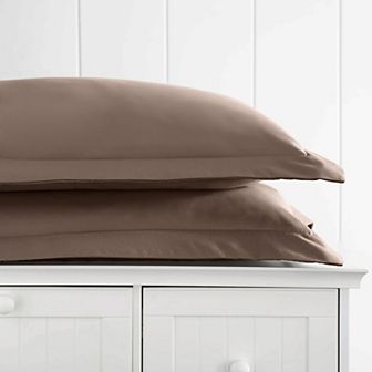 Home Collection 2 pc Premium Ultra Soft Microfiber Pillow Sham Set