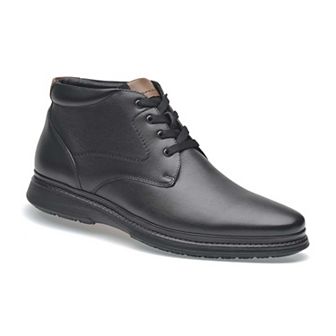 Men's Premium Comfort Lambskin Leather Low Ankle Boots Baruc By Pazstor