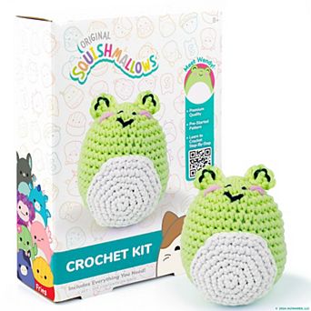 Original Squishmallows Wendy the Frog Crochet Kit