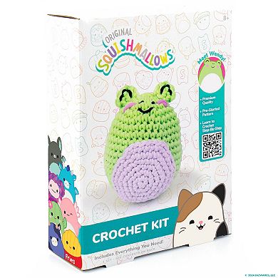 Original Squishmallows Wendy the Frog Crochet Kit
