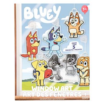 Bluey Window Art Craft Kit