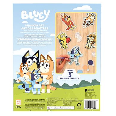 Bluey Window Art Craft Kit