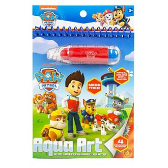 Paw Patrol Water-Reveal Art Notebook