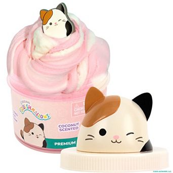 Original Squishmallows Cam the Cat Coconut-Scented Premium Cloud Slime