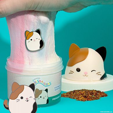 Original Squishmallows Cam the Cat Coconut-Scented Premium Cloud Slime