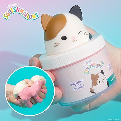 Original Squishmallows Cam the Cat Coconut-Scented Premium Cloud Slime