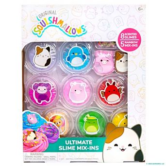 Original Squishmallows 8 pc Ultimate Slime Mix-Ins Set