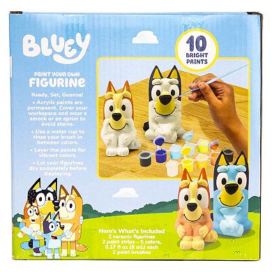 Bluey Paint Your Own Figurines Kit