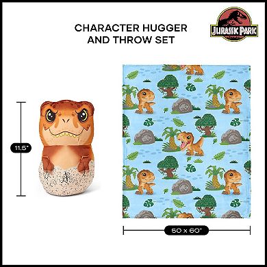 Jurassic Park Plush Throw & Pillow Hugger Set