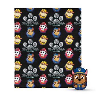 Nickelodeon Paw Patrol Plush Throw & Pillow Hugger Set
