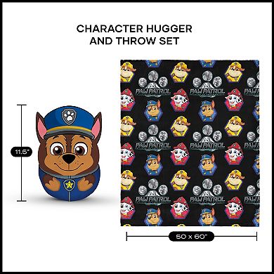 Nickelodeon Paw Patrol Plush Throw & Pillow Hugger Set