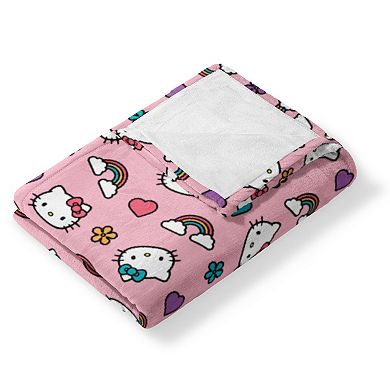 Sanrio Hello Kitty Plush Throw & Pillow Hugger Set