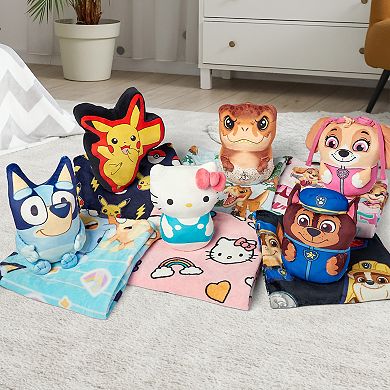 Pokémon Pikachu Plush Throw & Pillow Hugger Set