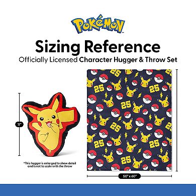 Pokémon 2-pc. Pikachu Plush Throw & Pillow Hugger Set