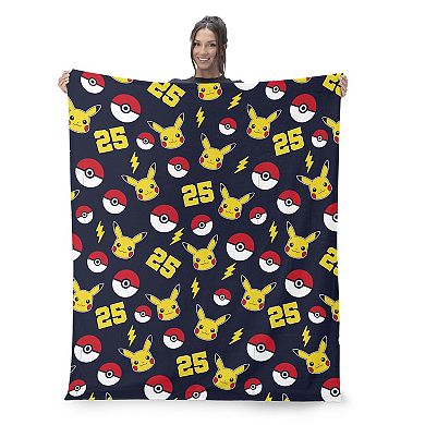 Pokémon Pikachu Plush Throw & Pillow Hugger Set