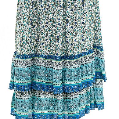 Women's Luxology Long Ruffle Skirt