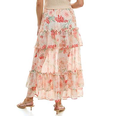 Women's Luxology Tiered Smocked Skirt