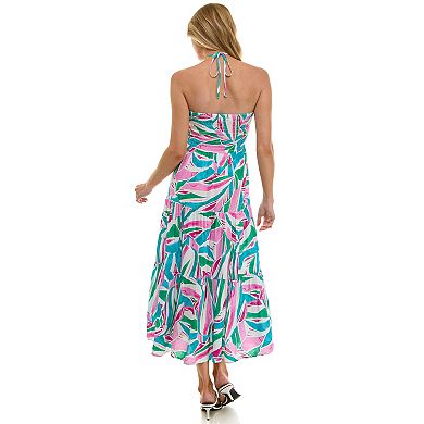 Women's Luxology Smocked Cutout Maxi Dress