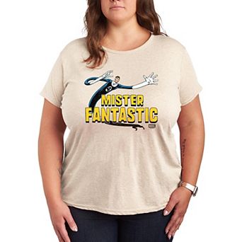 Plus Size Marvel The Fantastic Four Mister Fantastic Graphic Tee