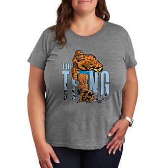 Plus Size Marvel The Fantastic Four The Thing Graphic Tee