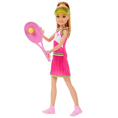 Barbie Stacie & Chelsea Tennis Playset with 2 Dolls, Net & Accessories