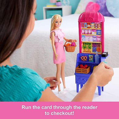 Barbie® Malibu at the Market Doll and Playset with 11 Accessories