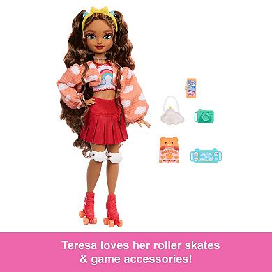 Barbie Teresa Roller Skating Fashion Doll with Accessories
