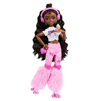 Barbie Brooklyn Roller Skating Fashion Doll with Music & Video Accessories