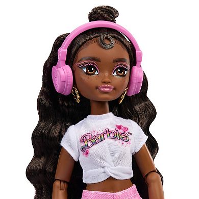 Barbie Brooklyn Roller Skating Fashion Doll with Music & Video Accessories