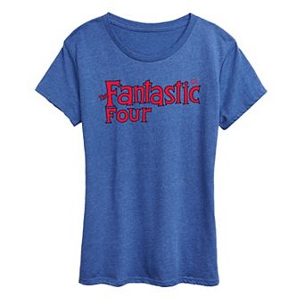 Women's Marvel The Fantastic Four Classic Logo Graphic Tee