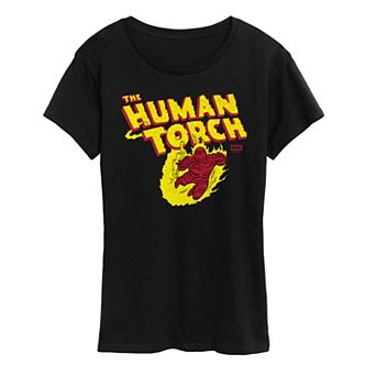 Women's Marvel The Fantastic Four The Human Torch Graphic Tee