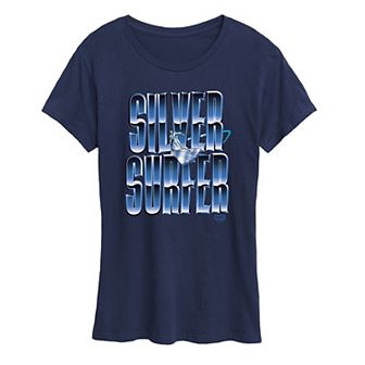 Women's Marvel The Fantastic Four Silver Surfer Graphic Tee