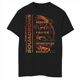 Boys 8-20 Star Wars: Squadrons Imperial Ships Graphic Tee