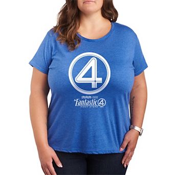 Plus Size Marvel The Fantastic Four First Steps Graphic Tee
