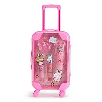Simple Pleasures Lip Gloss 3 pc Mini Rolling Suitcase