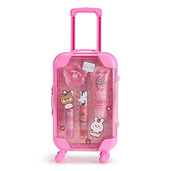 Simple Pleasures Lip Gloss 3 pc Mini Rolling Suitcase
