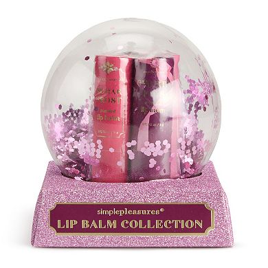 Simple Pleasures Snow Globe Lip Balm