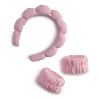 Simple Pleasures Spa Headband & Wristband Set